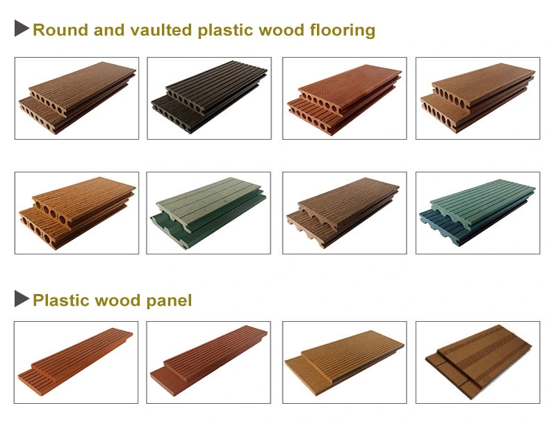 New Generation Co-Extruded Solid 3d Embossed Outdoor Environment-Friendly Wpc Decking