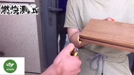 Materiale da costruzione Pannello WPC Decking composito solido per la costruzione di paesaggi